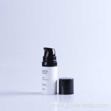 PP Material 10ml 15ml Cosmetic Packaging Airless Pump